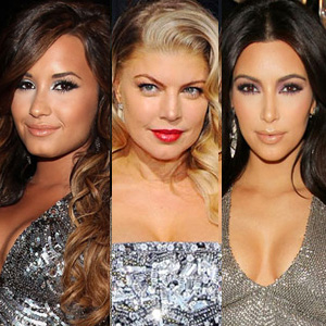 Demi Lovato, Kim Kardashian, Fergie Demi Lovato, Kim Kardashian, Fergie